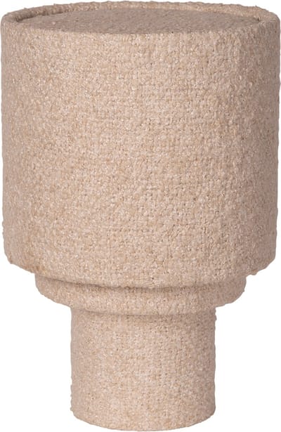 Atmooz Tafellamp Harrison - Bouclé stof - Moderne design lamp - Ø25x41 cm - Woonkamer -Slaapkamer
