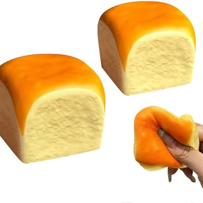 Speelvriendelijke Brood Squishy / Knijpbal / Stressbal | Slowrising | Anti Stress Speelgoed | Tik-Tok Fidget - Brood