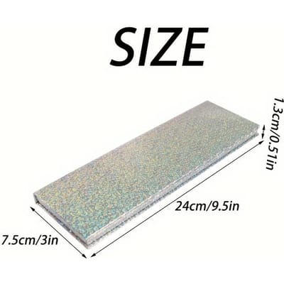 1 plateau magnétique pour fard à paupières laser, palette de maquillage magnétique, organisateur de maquillage avec miroir, plateau de fard à paupières vierge interchangeable à faire soi-même (16 compartiments) Paper Palette gray