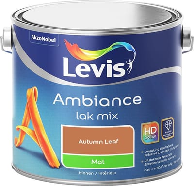 Levis - Ambiance Lak Mat Mix - Autumn Leaf - Mengverf - 2,5 L