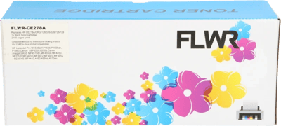FLWR - Toner / 78A / Zwart - Geschikt voor HP