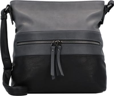 TOM TAILOR Schoudertas Ellen Hobo Black Zwart Veelkleurig