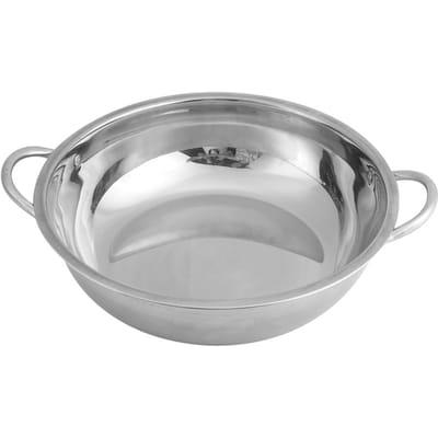 30CM Roestvrij Staal Hot Pot Inductiekookplaat Thuiskeuken Kookgerei Soep Kookpannen 30cm / 11.8in gray