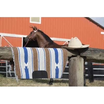 Lederen western paardendeken Westride Navajo