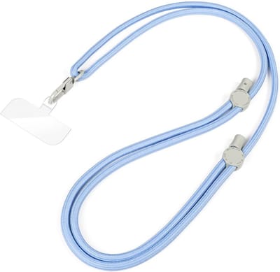 Dux Ducis Crossbody - Universeel Verstelbaar Telefoon Koord Blauw