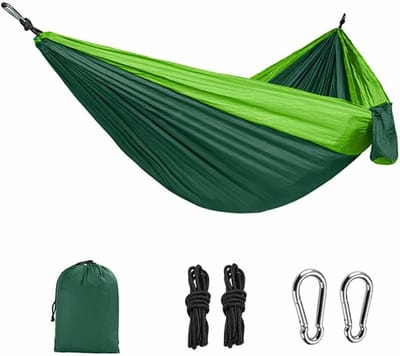 Touw hangmat - Camping hangmat - Buiten ontspannen - Heavy duty ontwerp - 270x140 cm - Bruin