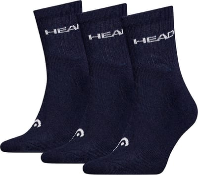 HEAD unisex 3P halfhoge sokken training blauw