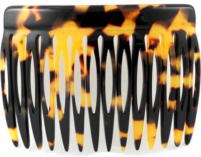 Insteekkam Handgemaakt - Haaraccessoire - Haar Styling - Cellulose Acetaat Materiaal - 7 cm - Schildpad