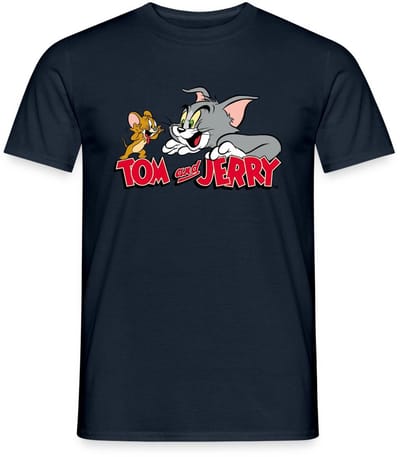 Tom En Jerry Vang Me Maar T-Shirt Heren