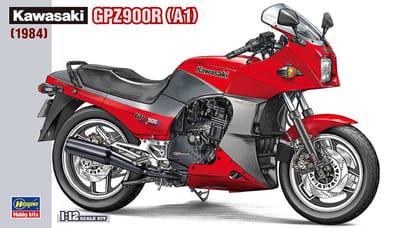 Hasegawa Modelbouwpakket Motorfiets - 21519 Kawasaki GPZ900R A1 - 1984 - Japanse Motorfiets Plastic - 1:12 - Modelbouw