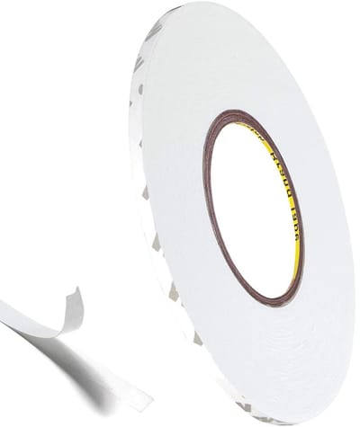 Dubbelzijdige Transparante Plakband, Sterke Dunne Hechting, 50 m Lengte, 6 mm Breedte, 0.15 mm Dikte, Ideaal voor Scrapbooks en Creatieve Projecten