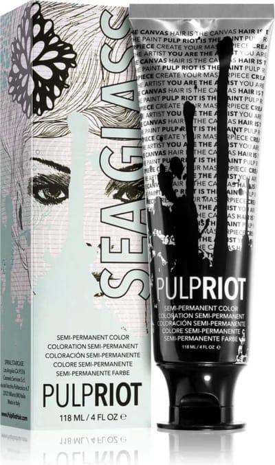 Pulp Riot Semi-permanent Hair Color Sea Glass 118ml