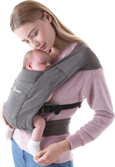 Ergonomische Draagzak voor Pasgeborenen - Ondersteunende Heupband voor Evenwichtige Gewichtsverdeling en Compact Ontwerp