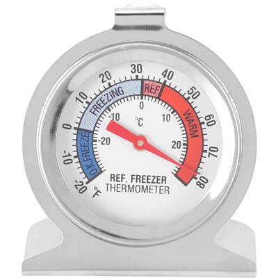 Roestvrij Staal Grote Wijzerplaat Vriezer Koelkast Thermometer Temperatuurmeter Gereedschap