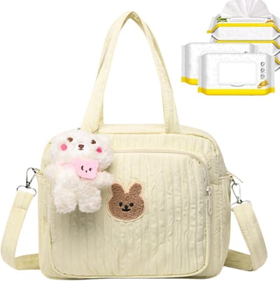 Luiertas Tote - Baby Organizer - Baby Verzorging - Veelzijdig Draagbaar - 24x20x14 cm