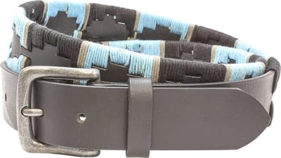 Herenriem Wothorpe 35mm Black Grey Navy maat S | Sophos Lifstyle