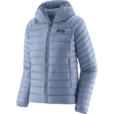 Damesjack met rits en capuchon Patagonia Down Sweater