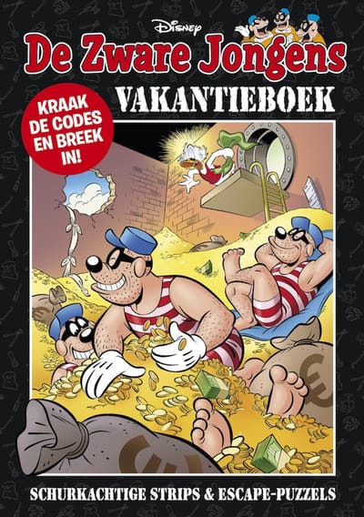 Zware Jongens Vakantieboek 2025 – crimineel goed doeboek vol puzzels voor kinderen – 144 pagina’s