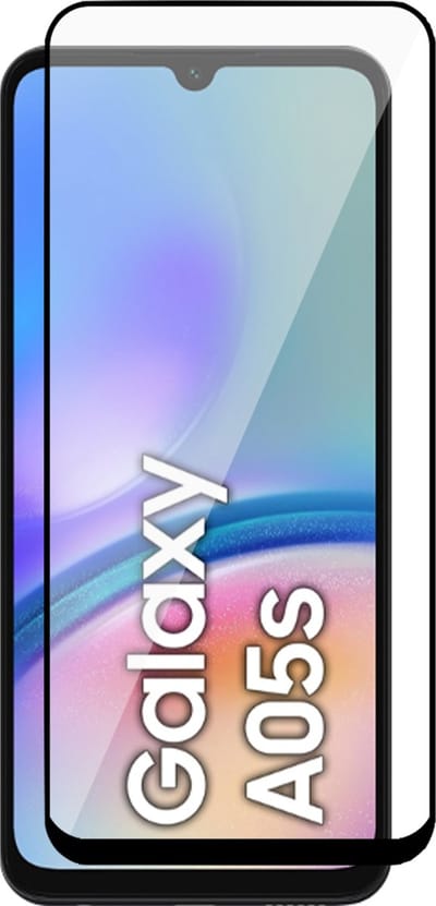 Screenprotector geschikt voor Samsung Galaxy A05s - Volledig Dekkend Glas Screen Protector