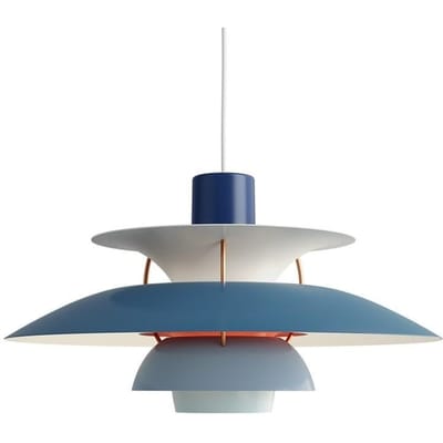 Louis Poulsen - PH 5 hanglamp - blauw
