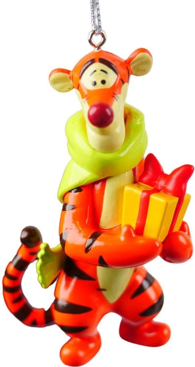 Disney - 3D Ornament Tigger Present 5x4x9 cm kerstornament