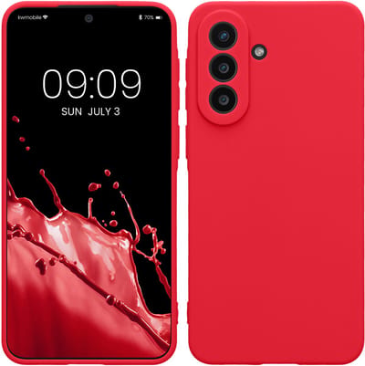 kwmobile telefoonhoesje geschikt voor Samsung Galaxy A57 5G - Hoesje voor smartphone - Precisie camera uitsnede - In neon roze