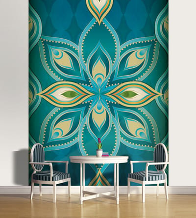 Abstract Art Photo Wallcovering