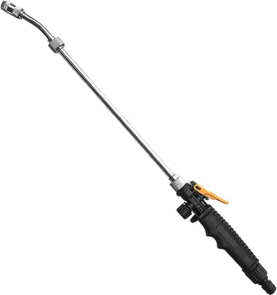 Dailygoods - Spuitpistool voor hogedrukreiniger, metalen tuinpistool, hogedrukreiniger, tuinslanglans voor het wassen van auto's en huisdieren