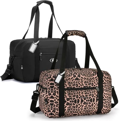 Reistas 20L Opvouwbaar Handbagagetas 40x20x25cm Waterdicht Lichtgewicht Weekendtas voor Dames en Heren