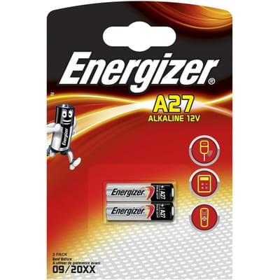 Energizer MN27 | A27 | 27A | V27A | 12 Volt Batterij | Blister 2 stuks