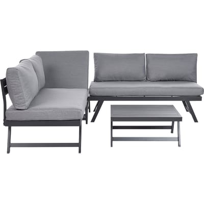 COCCORINO - Tuinset - Donkergrijs - Aluminium