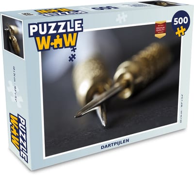 Puzzel Dartpijlen - Legpuzzel - Puzzel 500 stukjes