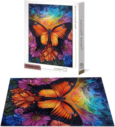 Puzzel Volwassenen - Grote Puzzel - Ontspanning Thuis - Achterkant Gemarkeerd - 1314 Stukjes - Multicolor