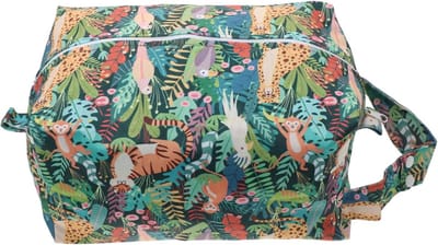 Opbergtas Luiers - Natte Droge Tas - Babyverzorging - Waterdichte Pul Materiaal - 27.5X17X17CM - Groen