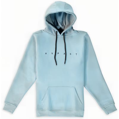 Aspact Iconic Hoodie 2.0 Light Blue Maat: L | Hoodies Outlet | Unisex | Blauw