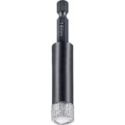 kwb HM Fliesenbohrer 6-Kant 14 mm 500314 Tegelboor 1/4 (6.3 mm), Zeskant schacht 1 stuk(s)