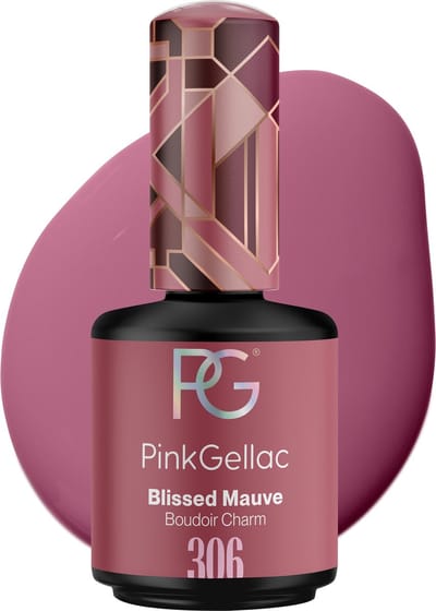 Pink Gellac Gellak - 306 Blissed Mauve 15ml - Paarse Gel Nagellak - Gellac - Gel Nagels Producten