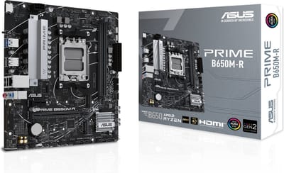 ASUS PRIME B650M-R - Moederbord - Socket AM5 - Micro-ATX - AMD B650 chipset