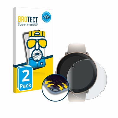BROTECT - Screenprotector voor Polar Ignite 3 - Folie Beschermfolie matte volledig dekking 2 Stuks