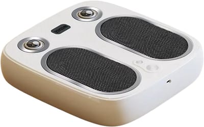 Volautomatisch Voetmassageapparaat – Warm Kompres, Trillingen en Infrarood Therapie – Fysiotherapie Instrument voor Ontspanning, Pijnverlichting - WIT