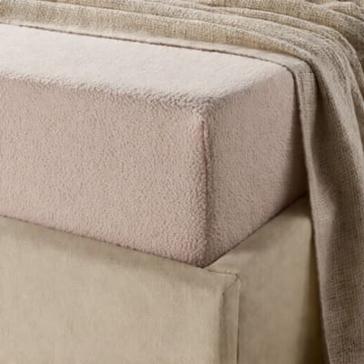 Y-NOT™ - Teddy - Hoeslaken - Roze - 90x200+30cm 1-Persoons - Hoekhoogte 30cm - 30 dagen proefslapen