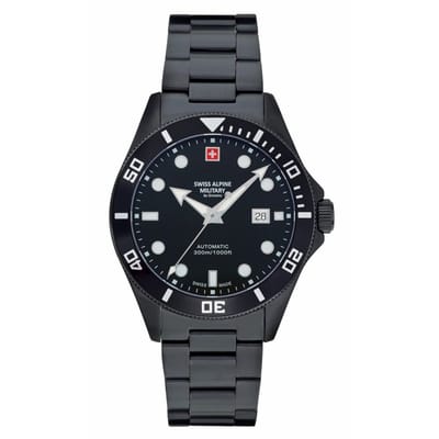 Swiss Alpine Military - 7095.2177 - Polshorloge - Heren - Automatisch - Deep Sea