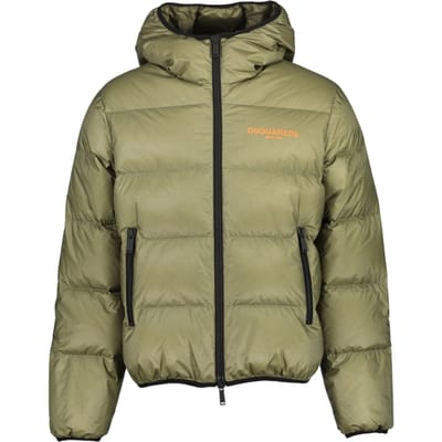 Dsquared2 Militair Groene Donsjas