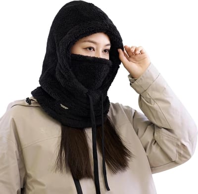 Fleece Balaclava voor Winter - Winddicht en Ademend Ski Masker voor Mannen en Vrouwen - Multifunctionele Thermische Hoed voor Buitenactiviteiten