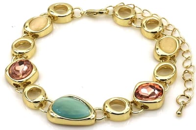 Armband - fashion - 16-21 cm - goud