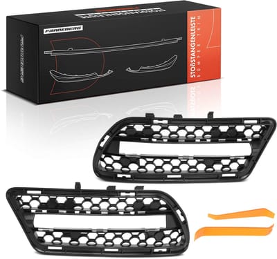 Frankberg 2x Sierstrip Bumper Radiatorgrille Voor voor Mercedes-Benz