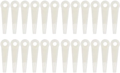 Dailygoody - Nylon Trimmer Blades - 24-delige Vervangingsset voor Duurzaam en Slijtvast Gebruik - Geschikt voor verschillende modellen - Perfect