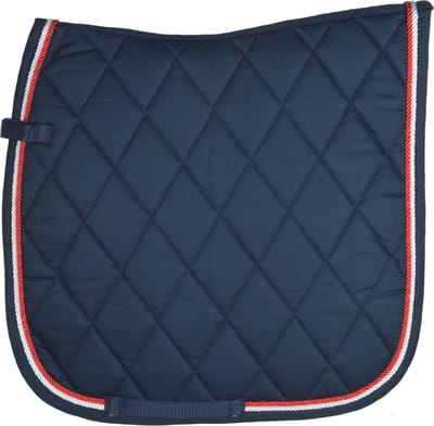 Pagony Concours II Zadeldek - Maat: Cob - Donkerblauw - Katoen