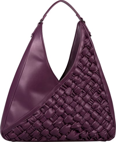 Gabor Schoudertas Gianna Hobo Bag Dark Purple (rood)paars