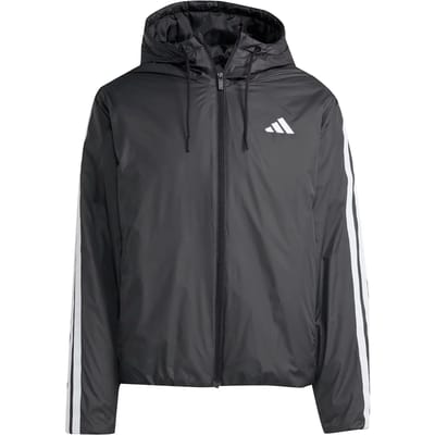 Geïsoleerde jas met capuchon adidas Essentials Climawarm 3 stripes
